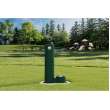 Outdoor Pedestal Fountain With Pet Station Non-Filtered Non-Refrigerated Evergreen, LK4400DBEVG