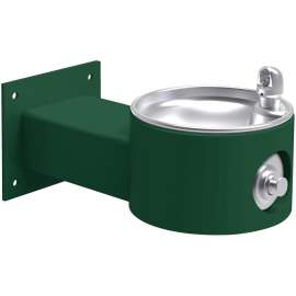 Outdoor Wall Mount Fountain Non-Filtered Non-Refrigerated Freeze Resistant Evergreen, LK4405FRKEVG