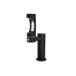 Outdoor Ezh2O Bottle Filling Station Single Pedestal Non-Filtered Non-Refrigerated Black, LK4410BFBLK