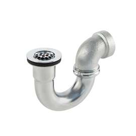 Drain Fitting, Grid Strainer And Elbow, LK464