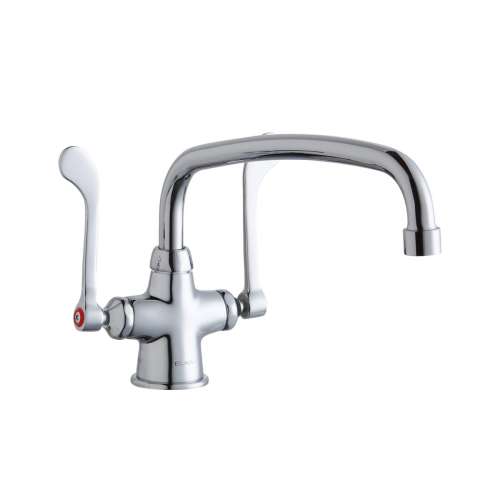 Single Hole With Concealed Deck Faucet With 12