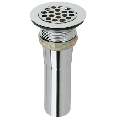 Drain Fitting Type 304 Stainless Steel Body Grid Strainer And Brass Tailpiece, LK9
