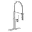 Avado Single Hole Kitchen Faucet With Semi-Professional Spout And Forward Only Lever Handle Chrome, LKAV1061CR
