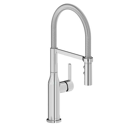 Avado Single Hole Kitchen Faucet With Semi-Professional Spout And Forward Only Lever Handle Chrome, LKAV1061CR