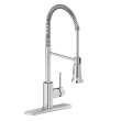 Avado Single Hole Kitchen Faucet With Semi-Professional Spout And Lever Handle Chrome, LKAV2061CR