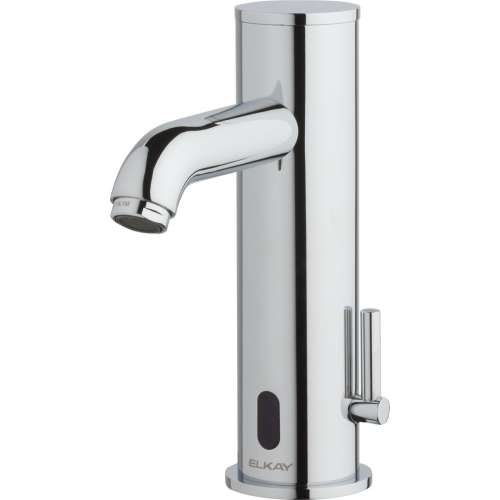 Commercial Lavatory Deck Mount Sensor Faucet With Cast Fixed Spout Chrome, LKB738C