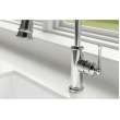 Explore Single Hole Kitchen Faucet With Pull-Down Spray And Forward Only Lever Handle Chrome, LKEC2031CR