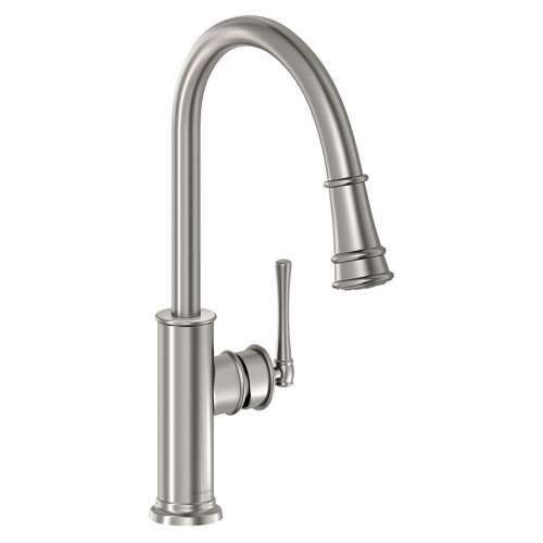 Explore Single Hole Kitchen Faucet With Pull-Down Spray And Forward Only Lever Handle Lustrous Steel, LKEC2031LS