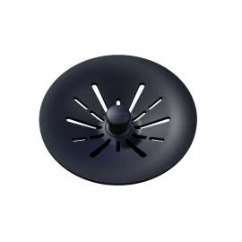 Quartz Perfect Drain 3-1/2" Removable Polymer Basket Strainer And Rubber Stopper Jubilee, LKPDQSJB