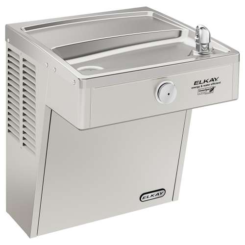 Wall Mount High Efficiency Vandal Resistant Ada Cooler Filtered Refrigerated Stainless, LVRCGRN8