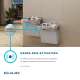 Dual Hands-Free Activation Bi-Level Ada Cooler Filtered Refrigerated Light Gray, LZOOSTL8LC