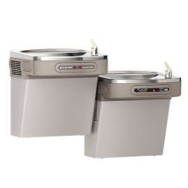Dual Hands-Free Activation Bi-Level Ada Cooler Filtered Refrigerated Light Gray, LZOOSTL8LC