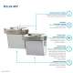 Dual Hands-Free Activation Bi-Level Ada Cooler Filtered Refrigerated Stainless, LZOOSTL8SC