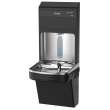 Elkay Pro Filtration Connected Bottle Filling Station & Single Ada Cooler Refrig Dbl Total Pfas* + Lead Reduction Bk, LZS8WSBPRO-2FLP4