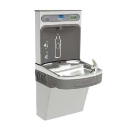 Ezh2O Bottle Filling Station With Single Ada Cooler Filtered Refrigerated Stainless 220V, LZS8WSS3K