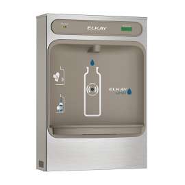 Ezh2O Bottle Filling Station Surface Mount Filtered Non-Refrigerated Stainless, LZWSSM