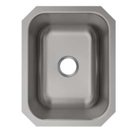 Stainless Steel Sink 16" X 20-1/2" X 8" Undermount Single Bowl 20 Gauge 50 Pk, MFV103-50