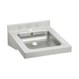 Sturdibilt Stainless Steel 19" X 23" X 4" Wall Hung 1-Hole Single Bowl Lavatory Sink, WCLWO1923OSD1