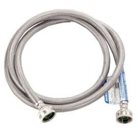 Reinforced Vinyl 9-in No Burst Toilet Connector with 1/2-in I.P. Female Straight Thread x 7/8-in Female Ballcock Thread