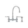 Widespread Kitchen Faucet in Chrome