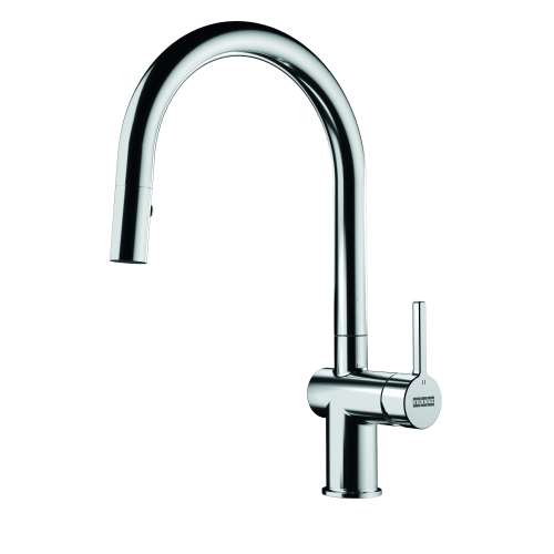 Franke Active 15.1-Inch Single Handle Pull-Down Kitchen Faucet, Act-Pd-Chr