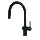 Franke Active 15.1-Inch Single Handle Pull-Down Kitchen Faucet In Matte Black, Act-Pd-Mbk