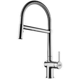 Franke Active 15.5-In Single Handle Semi-Pro Faucet, Act-Sp-Chr