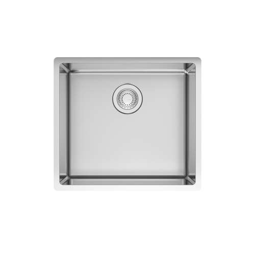 Franke Cube 19.56-In. X 17.75-In. 18 Gauge Stainless Steel Undermount Single Bowl Kitchen Sink - Cux11019