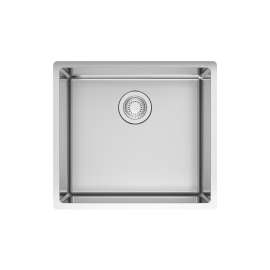 Franke Cube 21.6-In. X 17.75-In. 18 Gauge Stainless Steel Undermount Single Bowl Kitchen Sink - Cux11020