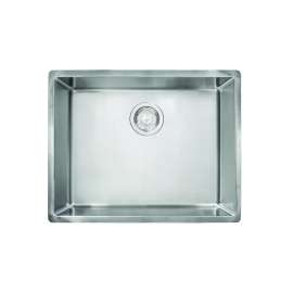 Franke Cube 24.5-In. X 17.6-In. 18 Gauge Stainless Steel Undermount Single Bowl Kitchen Sink - Cux11023
