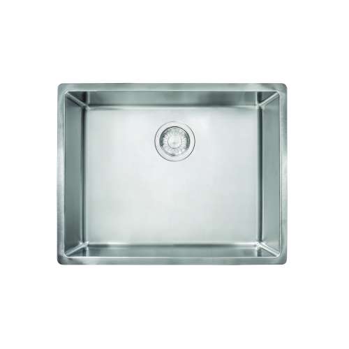 Franke Cube 24.5-In. X 17.6-In. 18 Gauge Stainless Steel Undermount Single Bowl Kitchen Sink - Cux11023