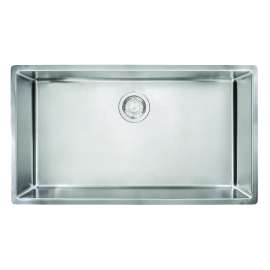 Franke Cube 31.5-In. X 17.7-In. 18 Gauge Stainless Steel Undermount Single Bowl Kitchen Sink - Cux11030