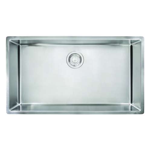 Franke Cube 31.5-In. X 17.7-In. 18 Gauge Stainless Steel Undermount Single Bowl Kitchen Sink - Cux11030
