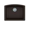 Franke Ellipse 25.0-In. X 19.6-In. Fragranite Undermount Single Bowl Kitchen Sink In Mocha