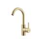 Franke Eos Neo 11.25-Inch Single Handle Swivel Spout Bar Faucet In Gold, Eos-Br-Gld