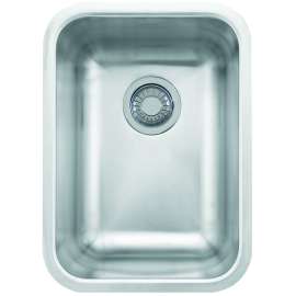 Franke Grande 13.75-In. X 18.7-In. 18 Gauge Stainless Steel Undermount Single Bowl Prep/Bar Sink - Gdx11012