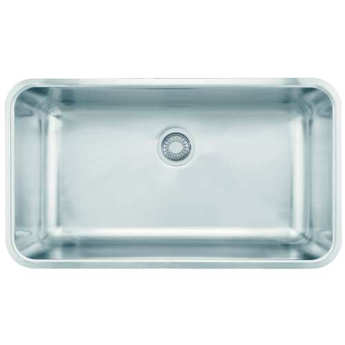 Franke Grande 32.75-In. X 18.7-In. 18 Gauge Stainless Steel Undermount Single Bowl Kitchen Sink - Gdx11031