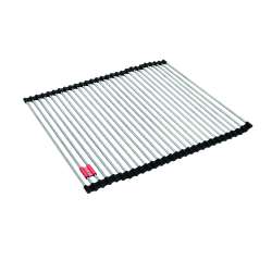 Franke 18.4-In. X 17.3-In. Stainless Steel Roller Mat For Maris Granite Sinks.