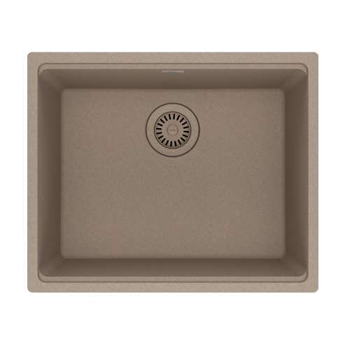Franke Maris Undermount 21.7-In X 17.8-In Fragranite Single Bowl Kitchen Sink In Oyster