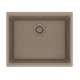 Franke Maris Undermount 21.7-In X 17.8-In Fragranite Single Bowl Kitchen Sink In Oyster