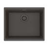 Franke Maris Undermount 21.7-In X 17.8-In Fragranite Single Bowl Kitchen Sink In Slate Grey