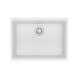 Franke Maris Undermount 25-In X 18.94-In Fragranite Single Bowl Kitchen Sink In Polar White