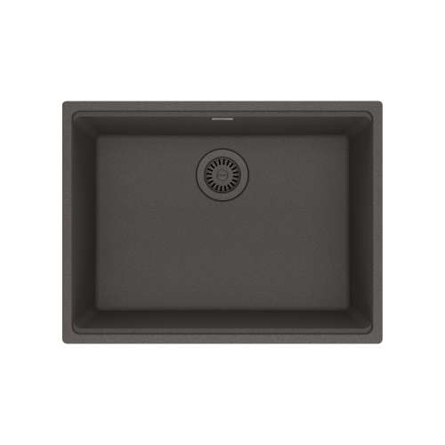 Franke Maris Undermount 25-In X 18.94-In Fragranite Single Bowl Kitchen Sink In Slate Grey