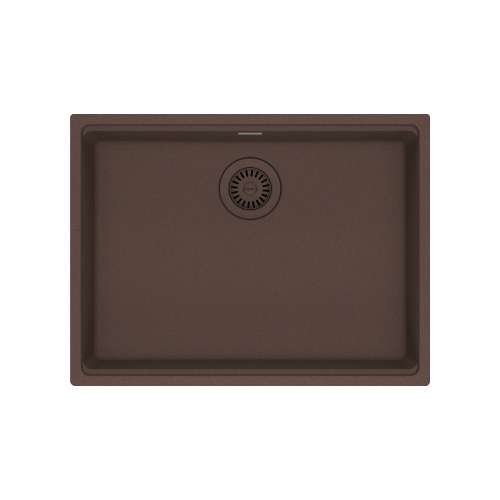 Franke Maris Undermount 25-In X 18.94-In Fragranite Ada Single Bowl Sink In Mocha