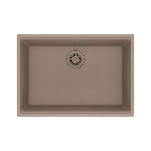 Franke Maris Undermount 27-In X 19-In Fragranite Single Bowl Kitchen Sink In Oyster