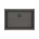 Franke Maris Undermount 27-In X 19-In Fragranite Single Bowl Kitchen Sink In Stone Grey