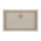 Franke Maris Undermount 30-In X 19-In Fragranite Single Bowl Kitchen Sink In Champagne