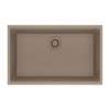 Franke Maris Undermount 30-In X 19-In Fragranite Single Bowl Kitchen Sink In Oyster