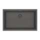 Franke Maris Undermount 30-In X 19-In Fragranite Single Bowl Kitchen Sink In Stone Grey