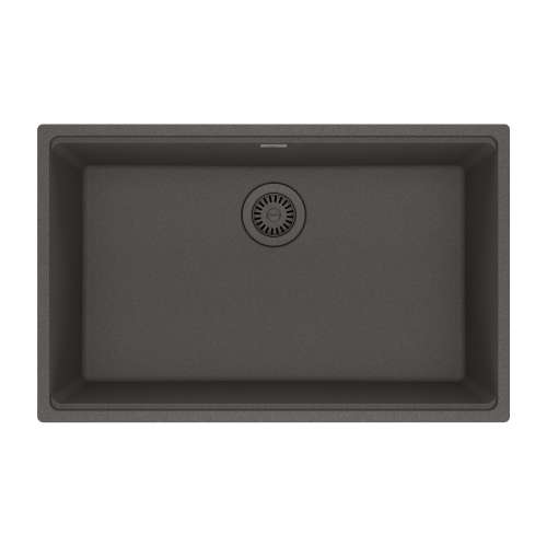 Franke Maris Undermount 30-In X 19-In Fragranite Single Bowl Kitchen Sink In Slate Grey